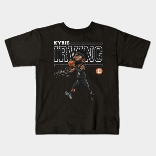 kyrie irving cartoon Kids T-Shirt